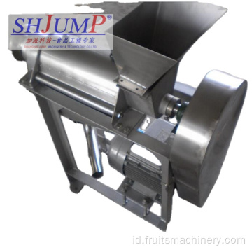 Crusher buah dan sayuran industri dengan stainless steel